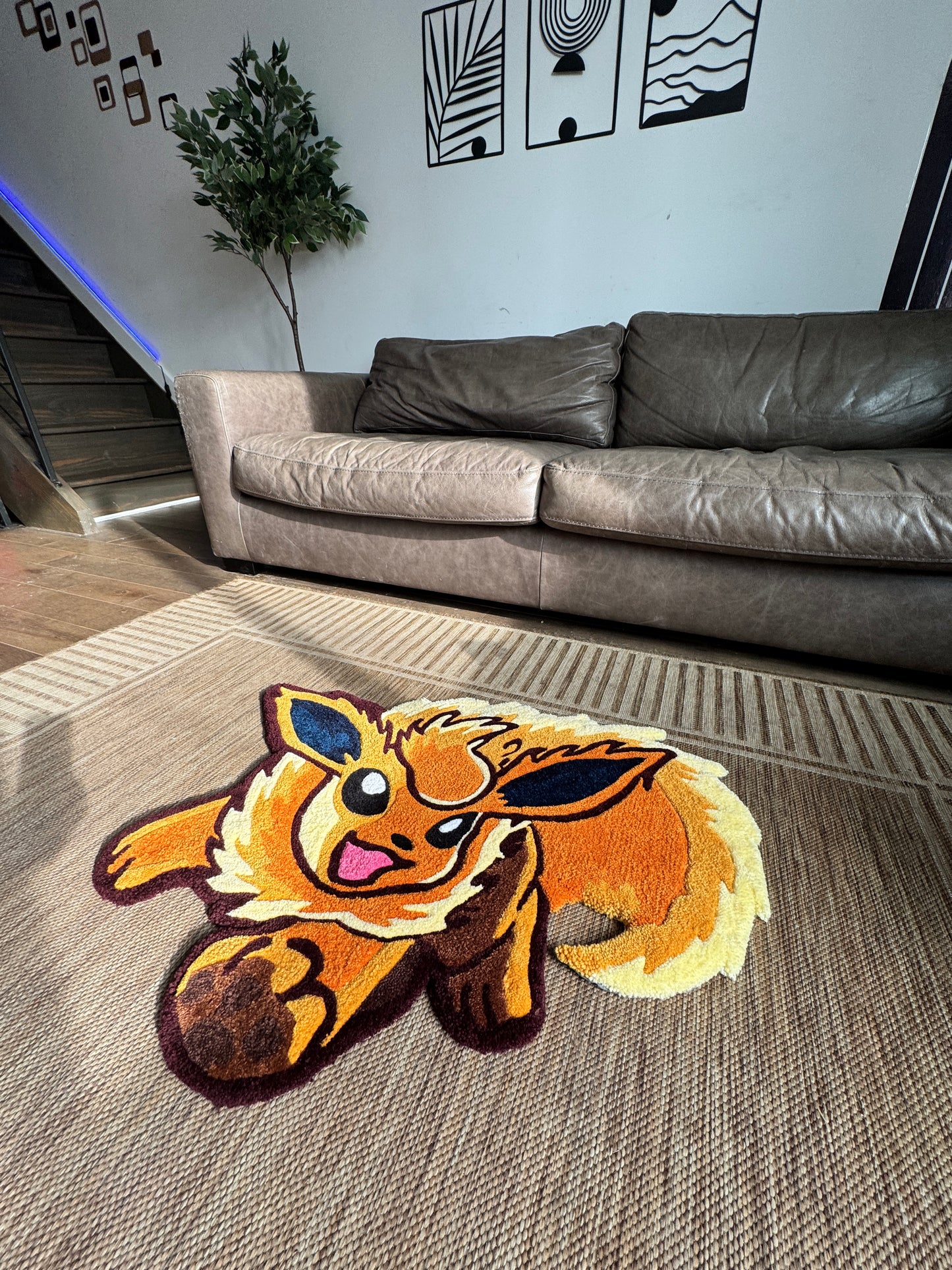 Flareon Eevee Rug