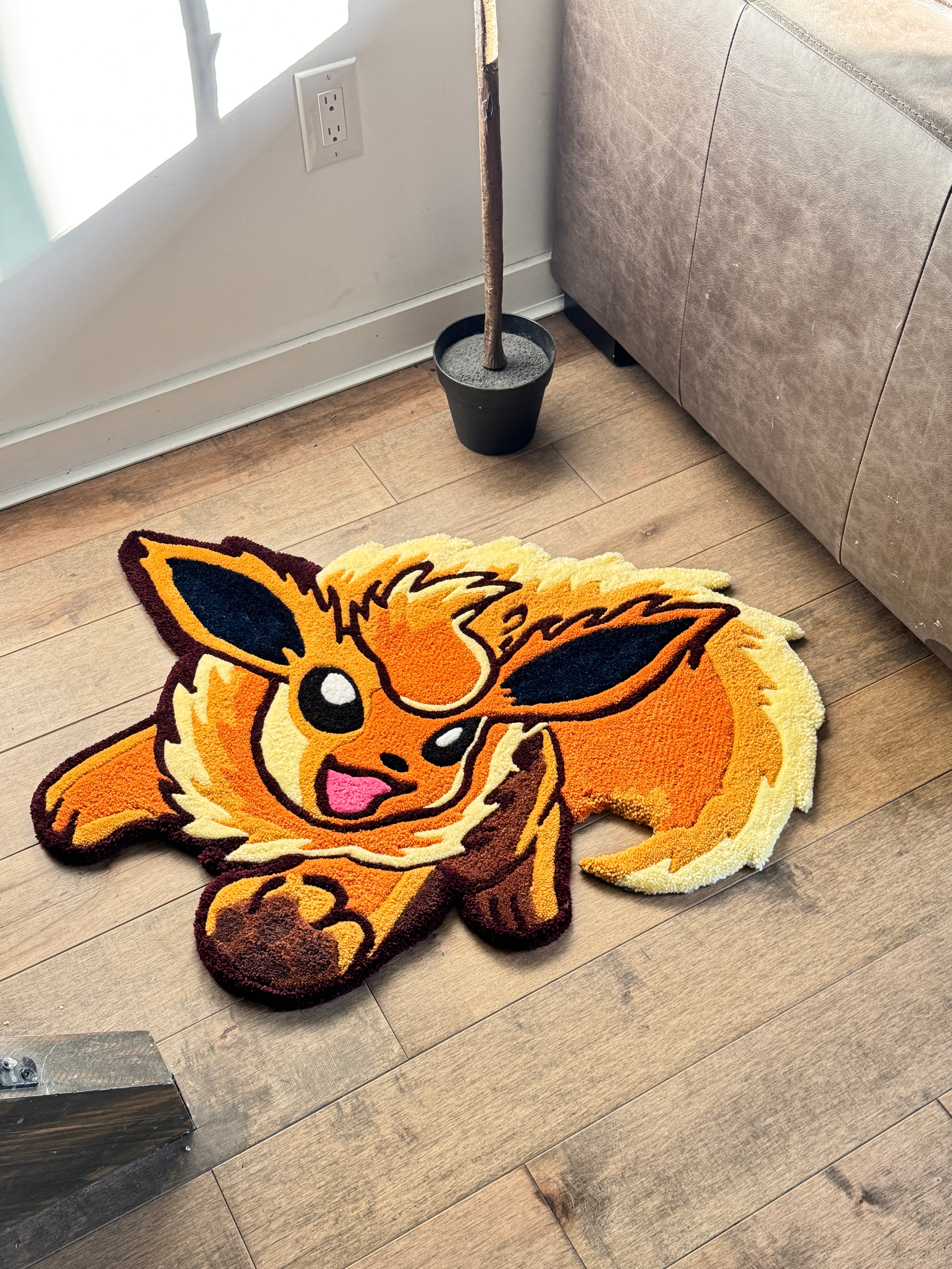 Flareon Eevee Rug