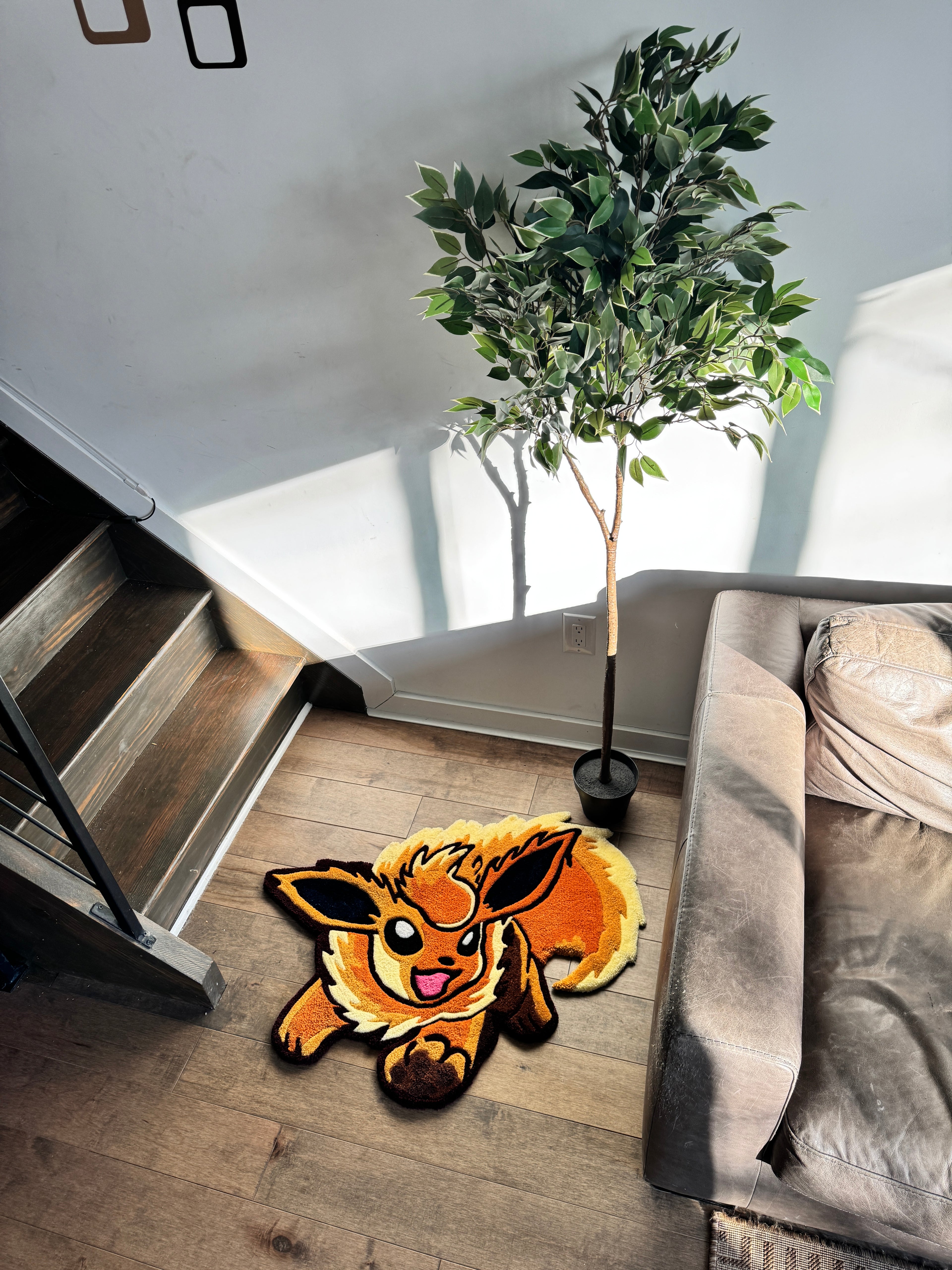 Flareon Eevee Rug