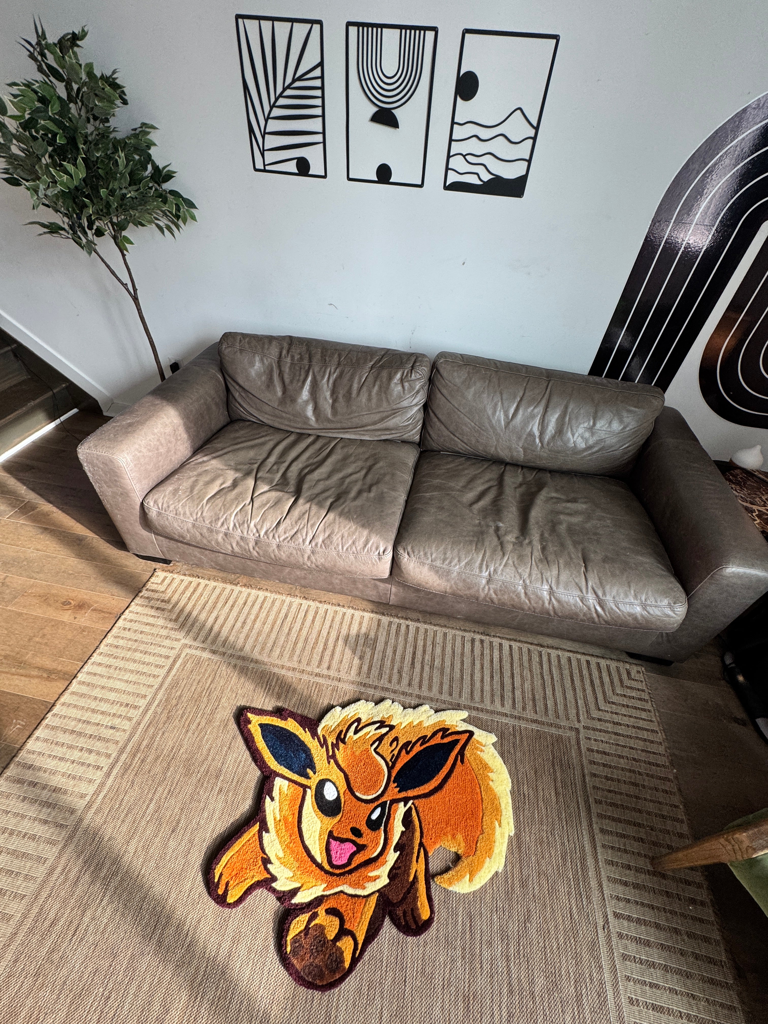 Flareon Eevee Rug