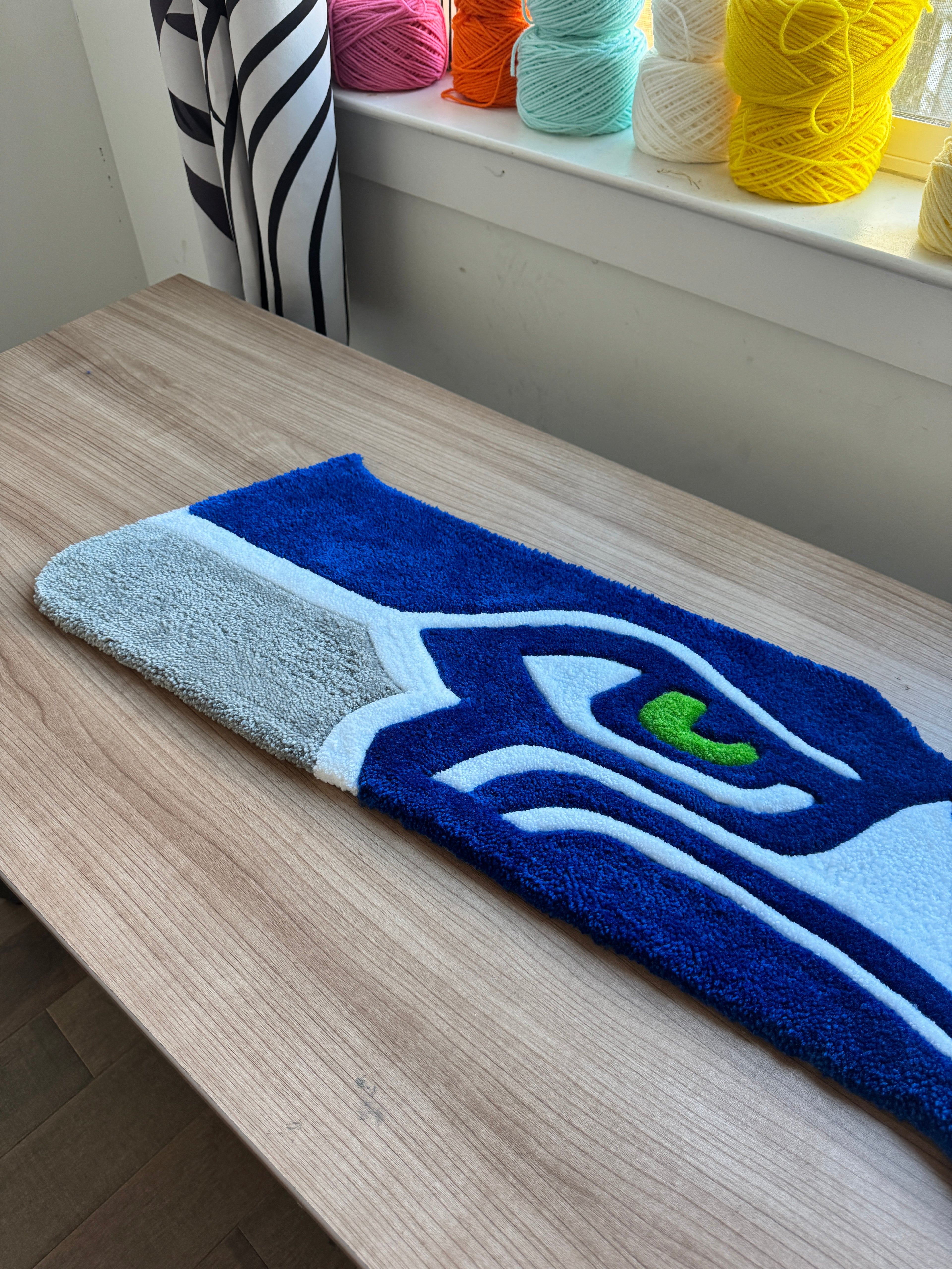 90s Seahawks Rug
