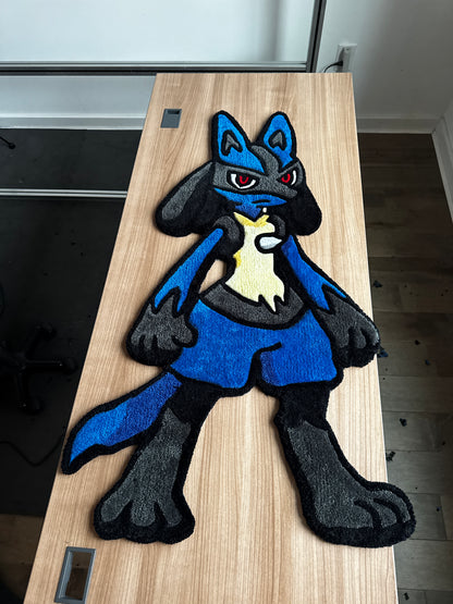 Lucario Pokémon Rug
